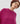 Poncho manches 3/4 cachemire - Fuchsia