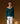 Kaszmirowy sweter z dekoltem w kształcie litery V - Duck Green