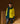 Oversized cashmere turtleneck sweater - Jaune