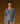 Oversize'owy kaszmirowy sweter z dekoltem w kształcie litery V - Medium Grey