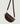 Lila belt bag in suede leather - Dark Brown
