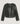 Short leather jacket - Olive Green
