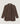 Oversize'owy, otwarty kardigan - Havana Brown