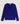 Kaszmirowy sweter oversize z dekoltem w kształcie litery V - Ultramaryna Blue