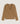 Kaszmirowy sweter z dekoltem w kształcie litery V - Camel Brown