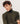 Sweter z golfem z wełny merynosów - Khaki Green