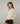Pull col V oversize en laine - Beige Chair